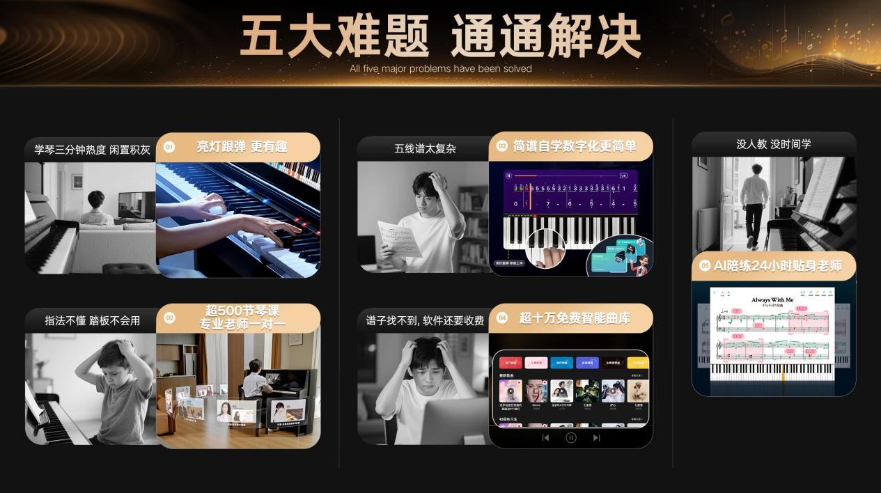 谁说学琴很难？特伦斯AIP-913智慧钢琴，让小白三天上手！